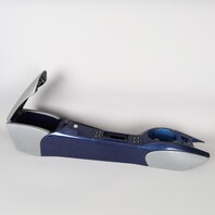 1999-2004 Porsche 911 Boxster Center Console Painted Lapis Blue OEM Used