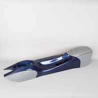 1999-2004 Porsche 911 Boxster Center Console Painted Lapis Blue OEM Used