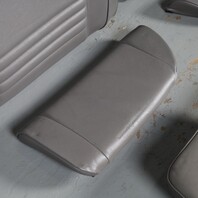 02-04 Porsche 911 996 Convertible Rear Seat Set Upper Lower Graphite Grey OEM