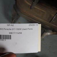 2002-2004 Porsche 911 996 3.6 Left Exhaust Muffler 99611113258 OEM Used