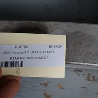 2002-2004 Porsche 911 996 Rear Bumper Reinforcement Bar 99650502105 OEM Used