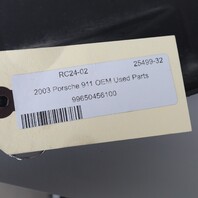 1997-2004 Porsche 911 996 Boxster 986 Belly Pan Plastic OEM 99650456100