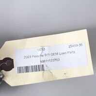 2002-2004 Porsche 911 996 3.6 Left Muffler Support Bracket 99611123702 OEM Used