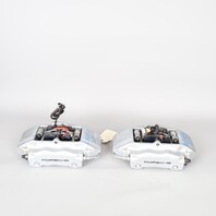 1999-2004 Porsche 911 996 C4 Front Brake Calipers Pair Silver Brembo OEM Used