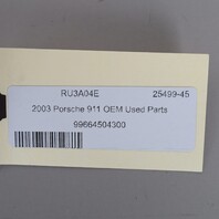 2002-2004 Porsche 911 996 Left Rear Speaker BOSE Grey 99664504300 OEM Used