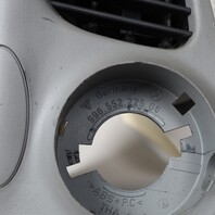 2000-2005 Porsche 911 Boxster Left Dash Air Vent Grey 99655222505 OEM Used