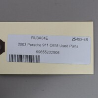 2000-2005 Porsche 911 Boxster Left Dash Air Vent Grey 99655222505 OEM Used