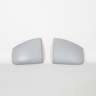 1999-2004 Porsche 911 Boxster Console Trim Pair Graphite Grey Leather OEM