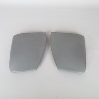 1999-2004 Porsche 911 Boxster Console Trim Pair Graphite Grey Leather OEM