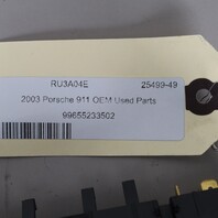 2002-2004 Porsche 911 996 Seat Heater Switch Panel Batwing 99655233502 OEM