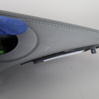 2002-2004 Porsche 911 996 Speedometer Cover Trim Leather Graphite Grey OEM Used