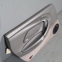 1999-2004 Porsche 911 996 Left Door Panel Leather Graphite Grey OEM