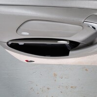 1999-2004 Porsche 911 996 Left Door Panel Leather Graphite Grey OEM
