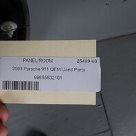 1999-2004 Porsche 911 996 Left Door Panel Leather Graphite Grey OEM