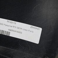 2002-2004 Porsche 911 996 Right Front Wheel Fender Liner Rear Half OEM Used