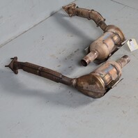2000-2004 Porsche Boxster 986 Exhaust Manifold Downpipe Pair OEM