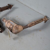 2000-2004 Porsche Boxster 986 Exhaust Manifold Downpipe Pair OEM