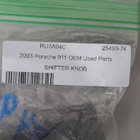 1997-2004 Porsche Boxster 986 Automatic Shift Knob Graphite Grey / Silver OEM