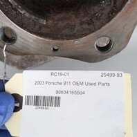 1999-2004 Porsche 911 C4 Left Front Spindle Knuckle Hub 99634115504 OEM Used