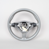 99-04 Porsche 911 Boxster Steering Wheel 3 Spoke Auto Grey OEM Used