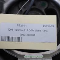 99-04 Porsche 911 Boxster Steering Wheel 3 Spoke Auto Grey OEM Used