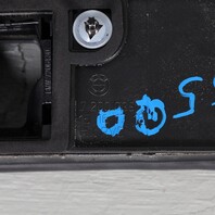 2011-2014 BMW 740i 750i Trunk Upper Chrome Molding 51137217156 OEM Used