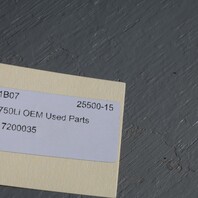 2011-2014 BMW 740i 750i Trunk Upper Chrome Molding 51137217156 OEM Used