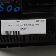 2009-2019 BMW 740i 750i 640i Instrument Cluster Digital 62109342900 OEM Used