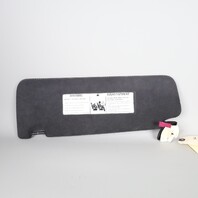 2009-2015 BMW 740i 750i Sun Visor Set Black Alcantara 51168047063 OEM Used