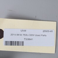 2014-2016 BMW 528i 535i 550i 740i 750i Left Front Seat Belt Buckle OEM Used