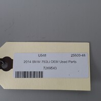 2011-2015 BMW 528i 535i 550i 740i 750i Trunk Lid Lock Latch 51247269543 OEM Used