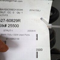 2013-2015 BMW 750i 750Li 760Li Front Right Strut EDC 37116863148 OEM
