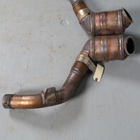 2013-2019 BMW 550i 650i 750i Exhaust Muffler Downpipe Pair 99k Miles OEM Used