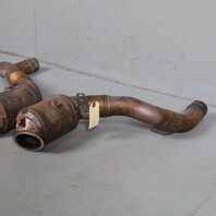 2013-2019 BMW 550i 650i 750i Exhaust Muffler Downpipe Pair 99k Miles OEM Used