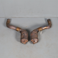 2013-2019 BMW 550i 650i 750i Exhaust Muffler Downpipe Pair 99k Miles OEM Used