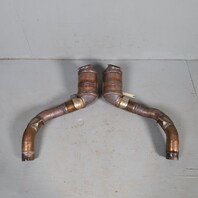 2013-2019 BMW 550i 650i 750i Exhaust Muffler Downpipe Pair 99k Miles OEM Used