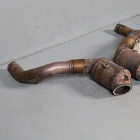 2013-2019 BMW 550i 650i 750i Exhaust Muffler Downpipe Pair 99k Miles OEM Used