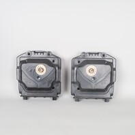 2009-2015 BMW 740i 750i Floor Speaker Subwoofer Pair Set 65139241117 OEM Used