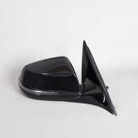 2012013-2015 BMW 740i 750i Right Side View Door Mirror Black OEM Used
