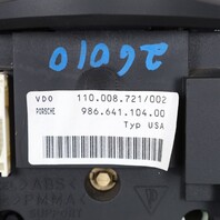 1997-1999 Porsche Boxster 2.5 Speedometer Instrument Cluster OEM 98664110400