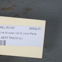 1997-2004 Porsche 911 Boxster Left Seat Frame Track Rail 99652162101 OEM Used