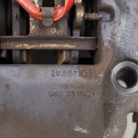 1997-2012 Porsche Boxster Cayman Front Brake Calipers Brembo Set Black OEM