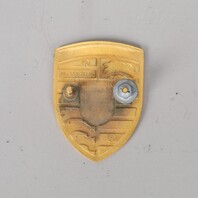 Porsche 911 Boxster Cayenne Hood Emblem Crest Badge 99355921100 OEM Used