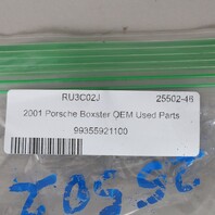 Porsche 911 Boxster Cayenne Hood Emblem Crest Badge 99355921100 OEM Used