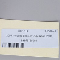 1997-2004 Porsche Boxster Convertible Top Guide Arm Right 98656155201 OEM Used