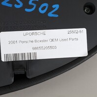 2000-2004 Porsche Boxster 986 Speedometer Cover Trim Leatherette Black OEM