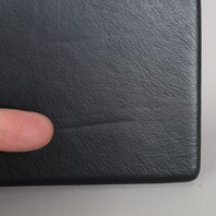 1999-2004 Porsche 911 Boxster Right Dashboard Cover Leather Black OEM Used