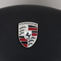 2000-2004 Porsche 911 Boxster 3 Spoke Steering Wheel Airbag Black OEM Used