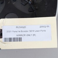 1997-2004 Porsche 911 Boxster Right Side View Door Mirror Glass OEM Used