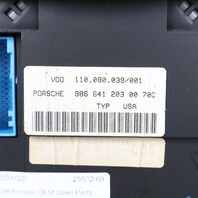 2001 Porsche Boxster 2.7 Speedometer Instrument Cluster 98664120300 OEM Used